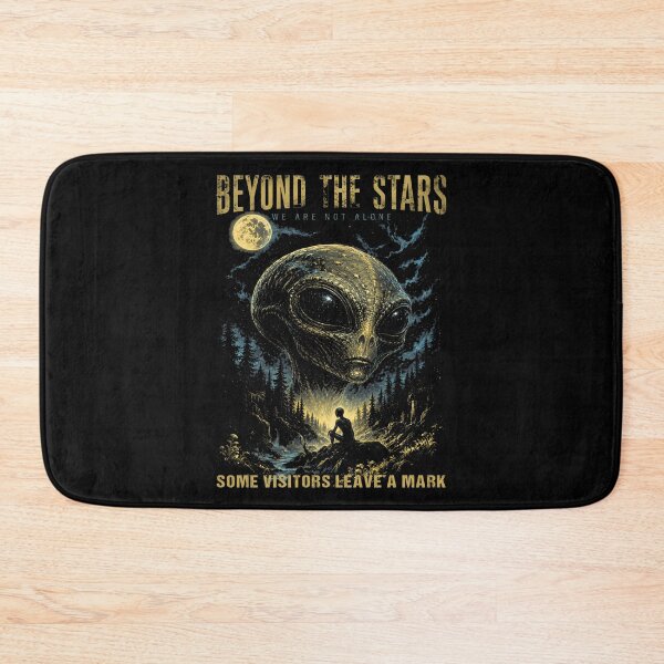 Item preview, Beyond The Stars | We Are Not Alone | Some Visitors Leave A Mark designed and sold by Qudkin.