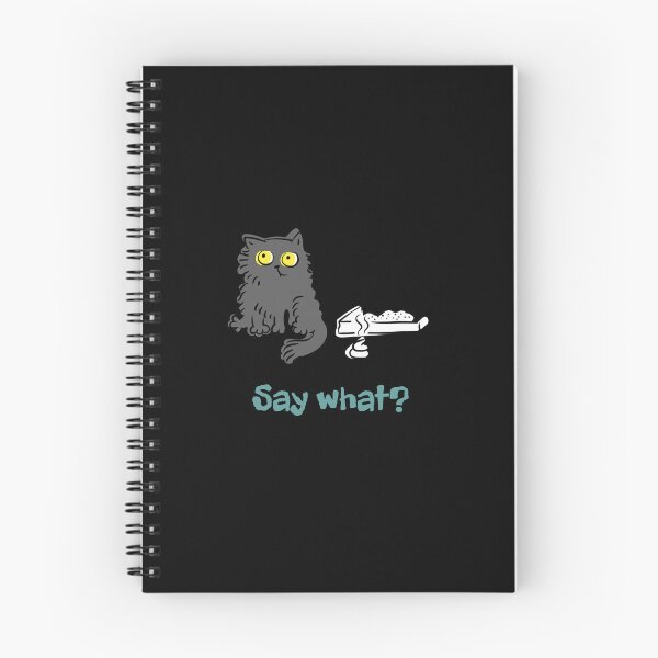 Item preview, Say What? | Cat Poop Outside Litter Box | Funny Cat Humor designed and sold by ContigoART.