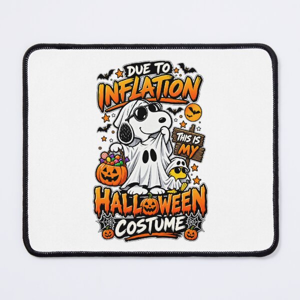 Item preview, Snoopy Halloween, Due To Inflation This Is My Halloween Costume designed and sold by graphic-genie.