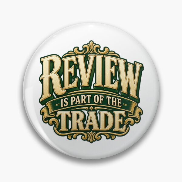 Item preview, Review Is Part of the Trade Engraved Trading Quote designed and sold by VolatilityEdge.