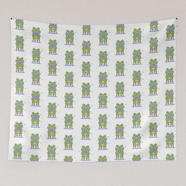 Item preview, Serious Frog In A Giant Tie designed and sold by Catchy-Couture.