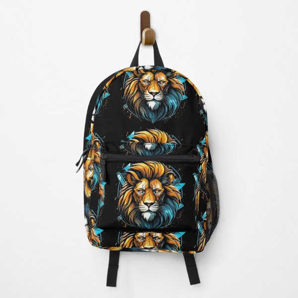 Item preview, Powerful Lion Graffiti Street Art – Fierce King of the Jungle Design designed and sold by Grapyziip.