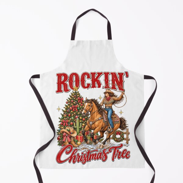 Item preview, Cowgirl Christmas Rodeo Rockin Holiday Western Design designed and sold by varin-studio.