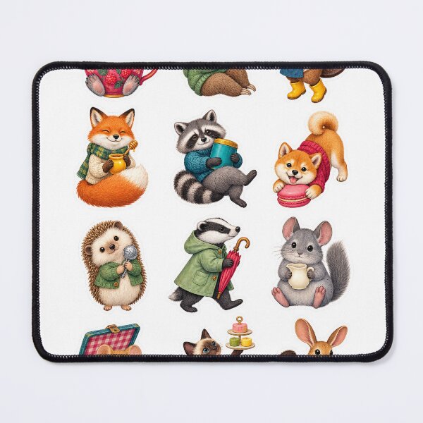 Item preview, Animal sticker sheet 6 designed and sold by Bubbagogos.