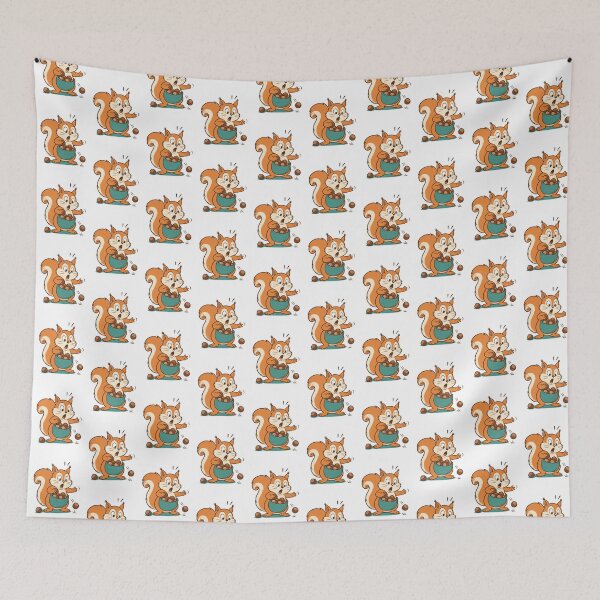 Item preview, Funny Squirrel With A Full Pocket designed and sold by Catchy-Couture.