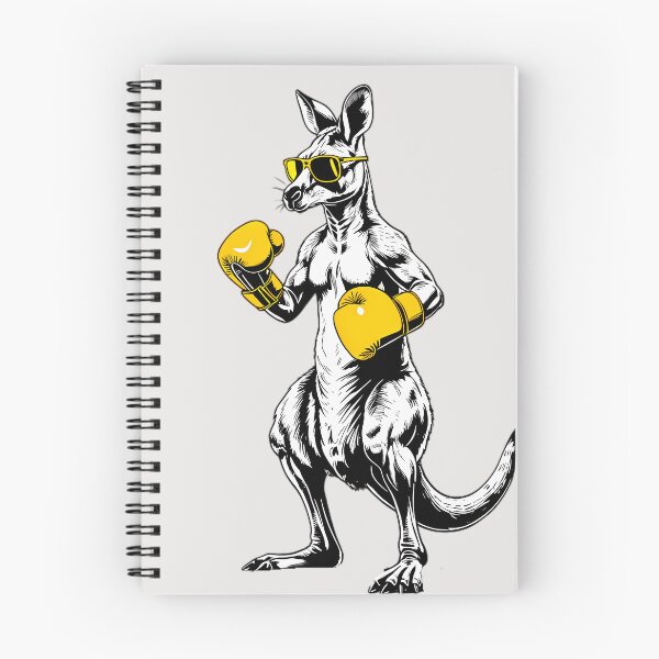 Item preview, Boxing Kangaroo designed and sold by Structure-Blue.