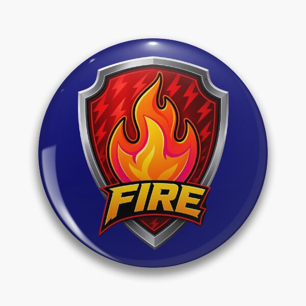 Item preview, Fire Rescue Shield  designed and sold by agunitsuyoshi3.