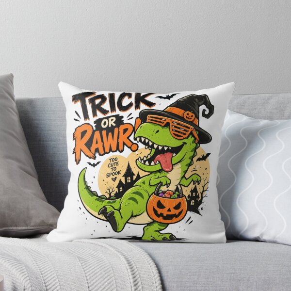 Item preview, Funny Halloween T-Rex – Trick or Rawr Dinosaur Halloween designed and sold by PIXENTRA.