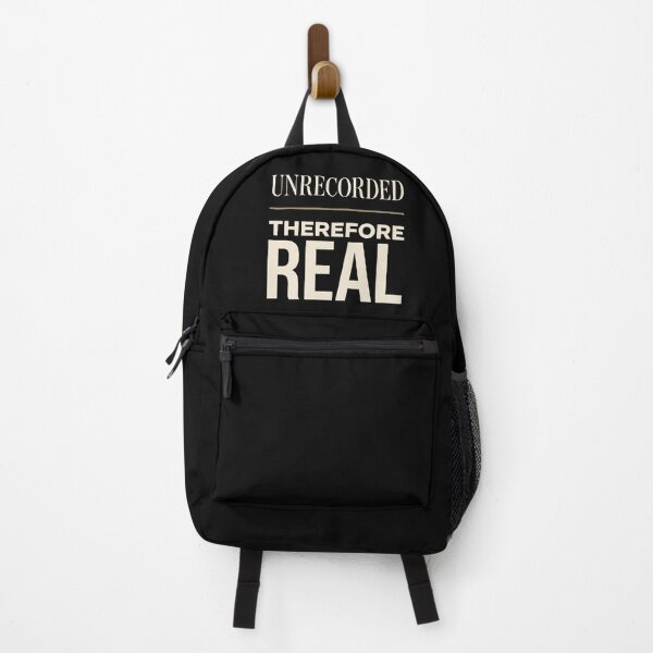 Item preview, Unrecorded Therefore Real Anti Social Media Philosophy designed and sold by SplashTastic.