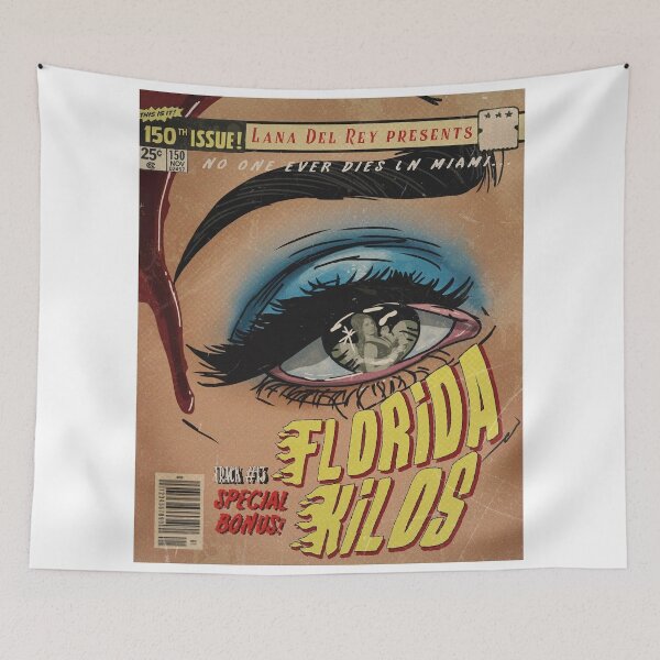 Item preview, Eyes Lana Delrey Comic Cover Florida Kilos designed and sold by samuelhadads.