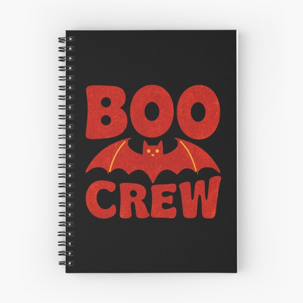 Item preview, Boo Crew Retro Halloween Spooky Bat Graphic designed and sold by FestivityFinds.