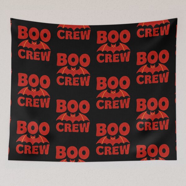Item preview, Boo Crew Retro Halloween Spooky Bat Graphic designed and sold by FestivityFinds.