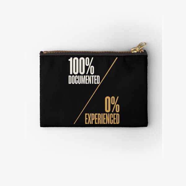 Item preview, 100 Percent Documented 0 Percent Experienced Phone Humor designed and sold by SplashTastic.