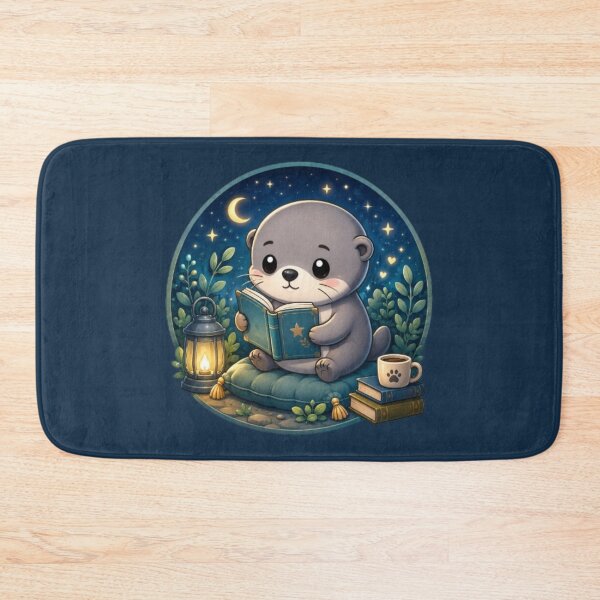 Item preview, Cozy Otter Reading Under the Stars designed and sold by Hari Arts.