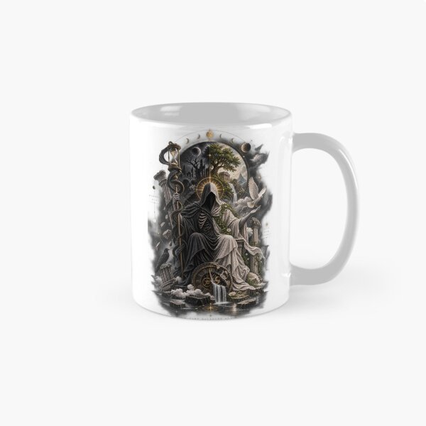 Item preview, Memento Aeternum — Roman Timekeeper Life & Death Gothic Art  designed and sold by anitant.