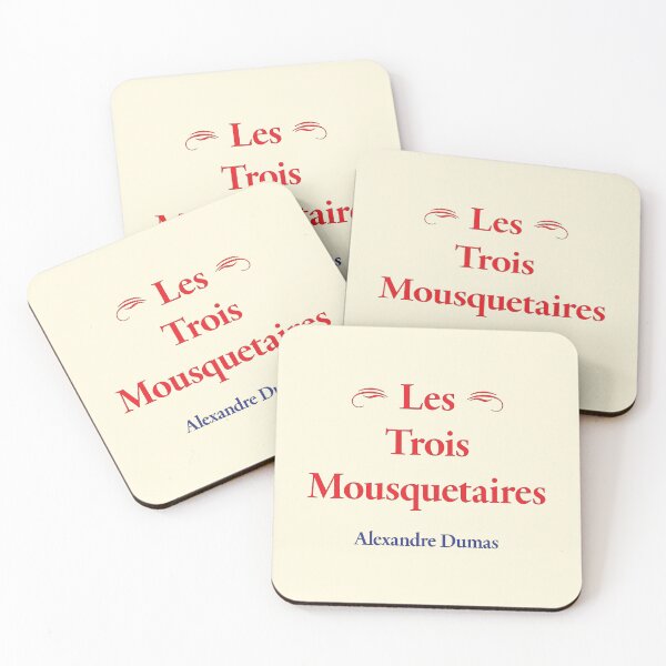 Item preview, Alexandre Dumas Les Trois Mousquetaires Classic Literature designed and sold by CharlottePlaceArt.