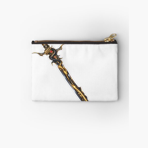 Artikelvorschau, Legendäres goldenes Drachenschwert | Premium-Fantasy-Schwert-Aufkleber entworfen und verkauft von AdityaShop18.