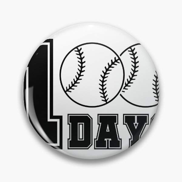 Item preview, I Just Hit 100 Days Of School Baseball T-shirt designed and sold by DesignXShop117.