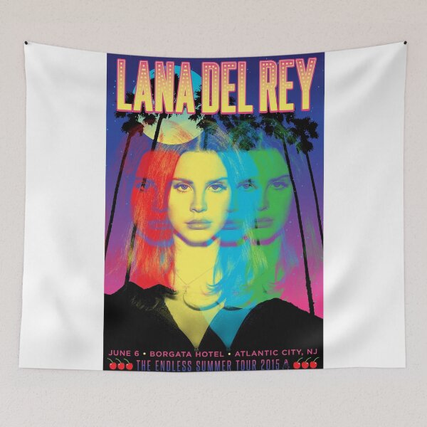 Item preview, Shadow Lana Delrey Face Poster designed and sold by samuelhadads.
