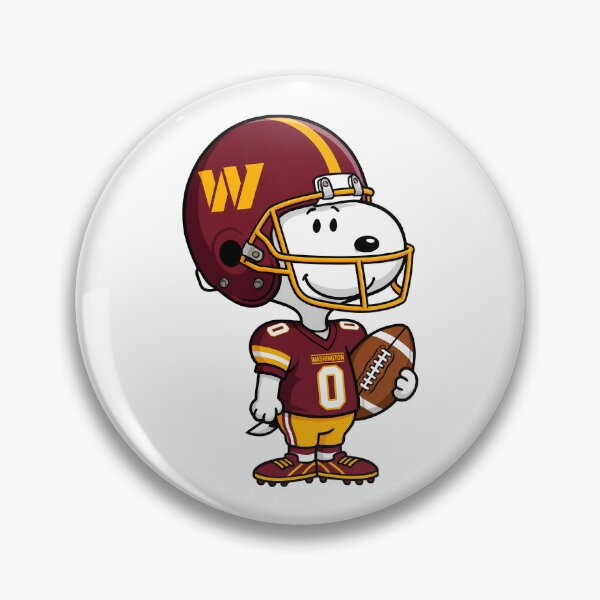 Item preview, Snoopy Washington Commanders Football Retro F042 designed and sold by GLUVY-THEME.