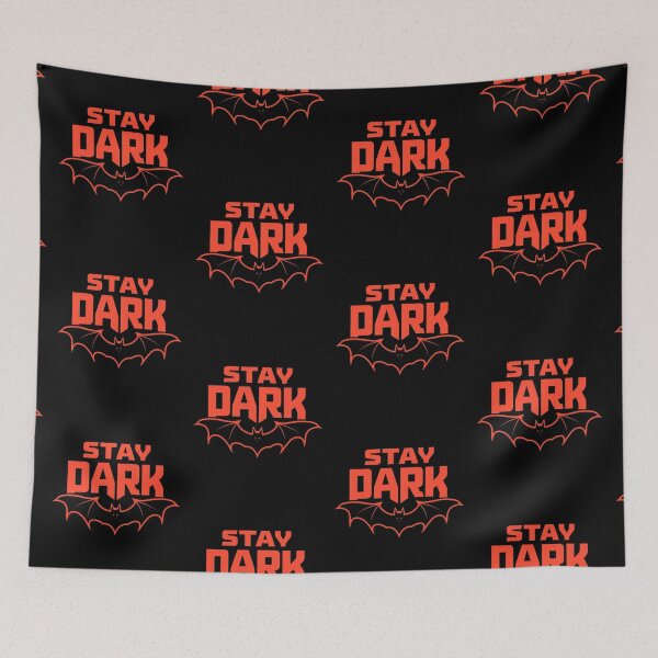 Item preview, Mantente oscuro, murciélago gótico, gráfico vintage de Halloween designed and sold by FestivityFinds.