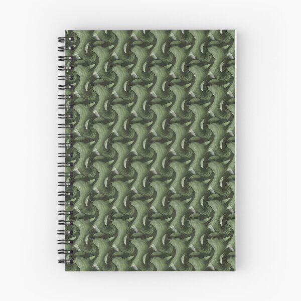 Item preview,  Retro Twisted Vine Abstract Pattern in Green designed and sold by Artistestella.
