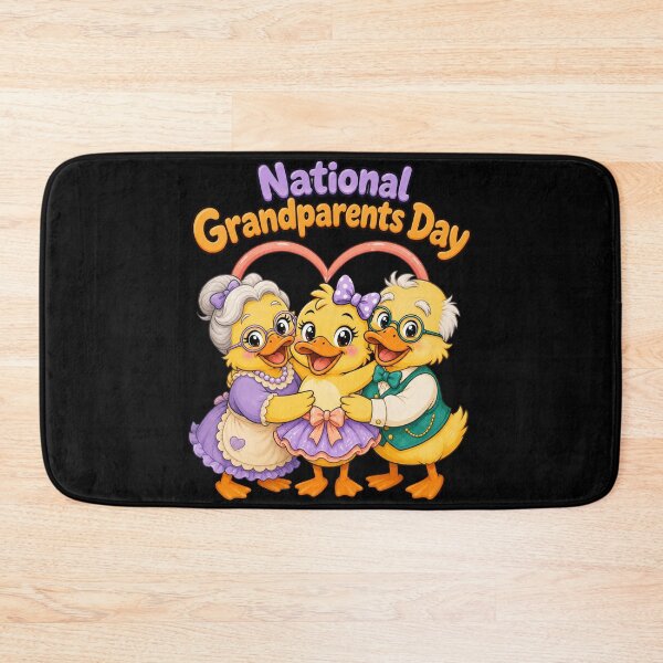 Item preview, National Grandparents Day Duck Family designed and sold by InfiniEmotion.