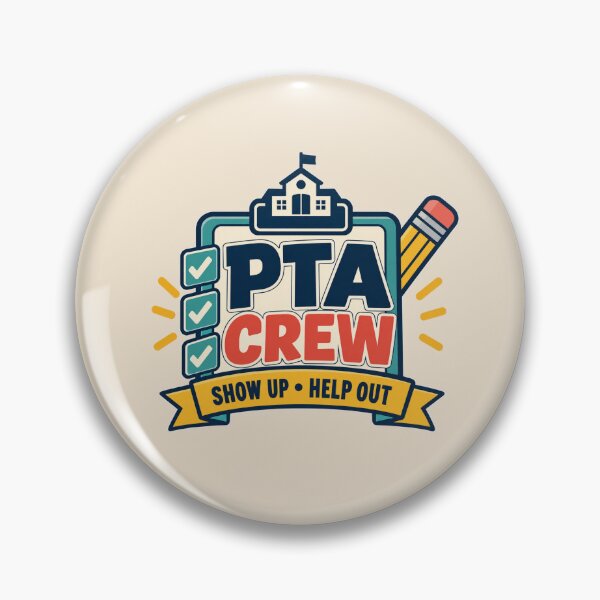 Item preview, PTA Crew Shirt – School Volunteer & Parent Teacher Association Design designed and sold by astersgraphics.
