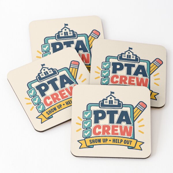 Item preview, PTA Crew Shirt – School Volunteer & Parent Teacher Association Design designed and sold by astersgraphics.
