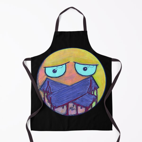 Item preview, Boarded Mouth Scar-E-Moji (Psychedelic Equalized Edition) designed and sold by Grimmlar.