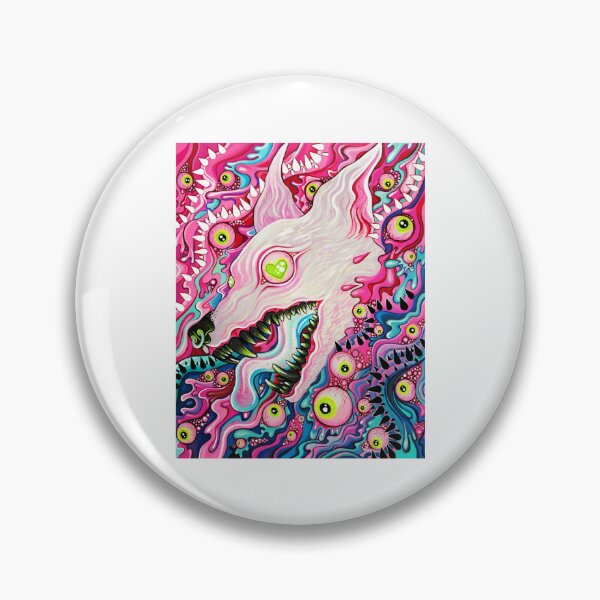 Item preview, glitterwolf acrylic designed and sold by HeatherMich59.