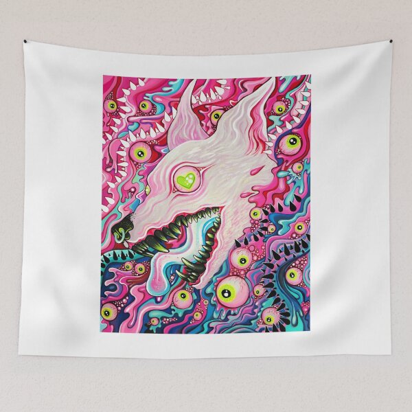 Item preview, glitterwolf acrylic designed and sold by HeatherMich59.