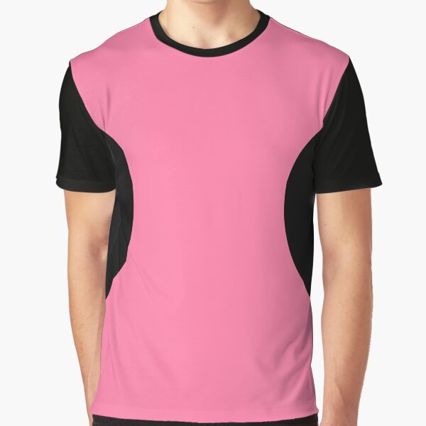 black and pink t shirt mens