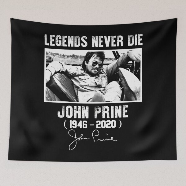 Item preview, John Prine Signature Legends Never Die designed and sold by frost-kennis.