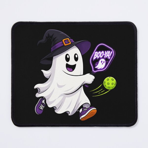 Item preview, Ghost Pickleball Player Halloween Boo Ya designed and sold by BriSher.