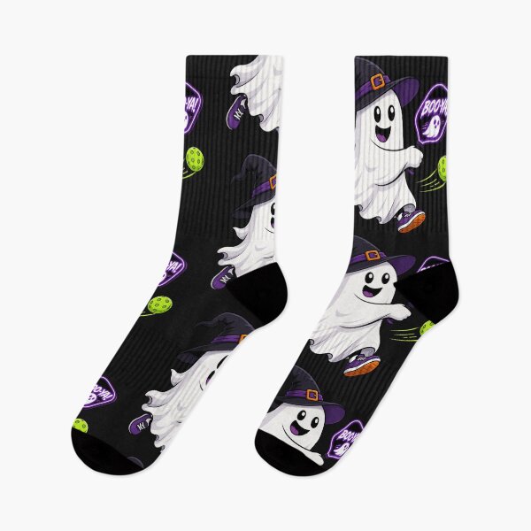 Item preview, Ghost Pickleball Player Halloween Boo Ya designed and sold by BriSher.