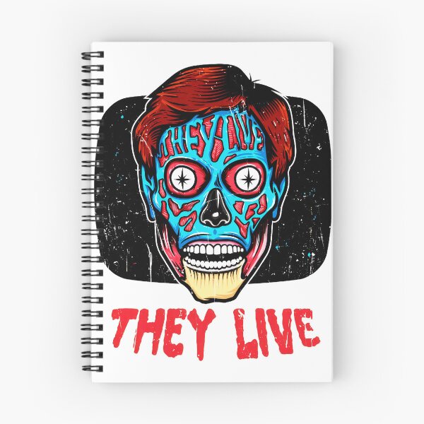 Item preview, They Live Horror Movie Art with Skull Design designed and sold by Catsi-Nook-Art.