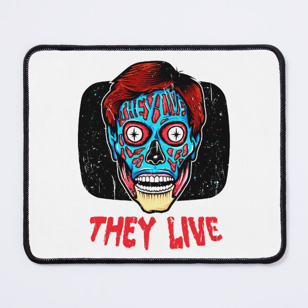 Item preview, They Live Horror Movie Art with Skull Design designed and sold by Catsi-Nook-Art.