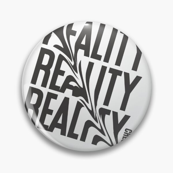 Item preview, Reality Check – Distorted Typography Streetwear Design designed and sold by MindMess Studio.