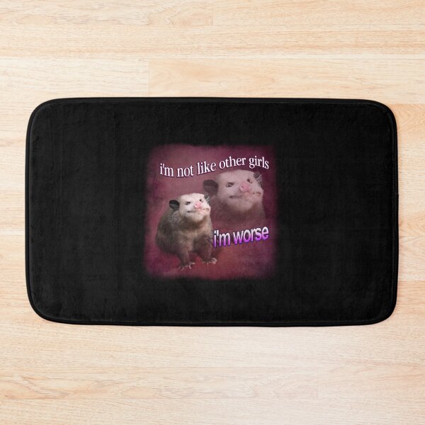 Item preview, i'm not like other girls, i'm worse possum word art designed and sold by HeatherMich59.