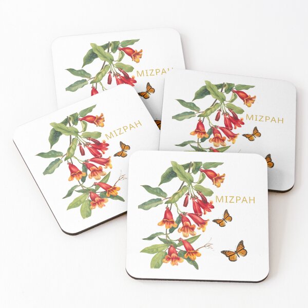 Artikelvorschau, Mizpah Crossvine Scripture Botanical entworfen und verkauft von KittenAndCo.