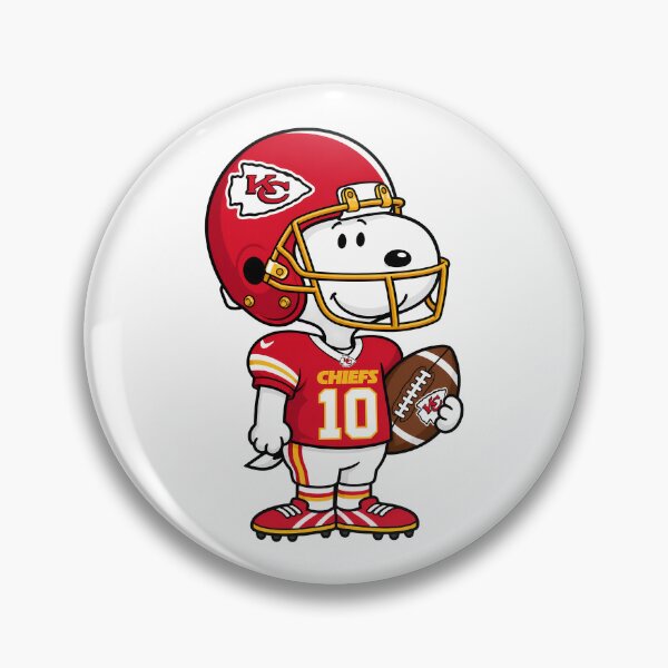 Item preview, Snoopy Kansas City Chiefs Football Retro F046 designed and sold by GLUVY-THEME.