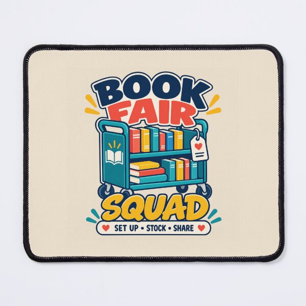 Item preview, Book Fair Squad Shirt – School Volunteer & Librarian Team Design designed and sold by astersgraphics.