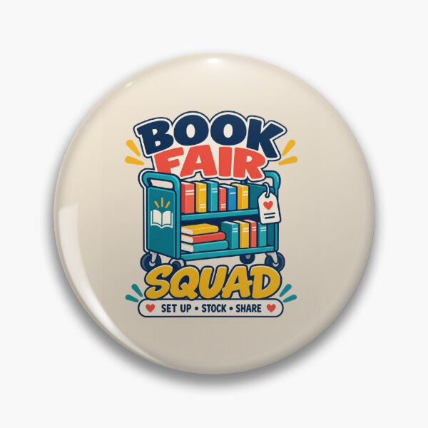 Item preview, Book Fair Squad Shirt – School Volunteer & Librarian Team Design designed and sold by astersgraphics.
