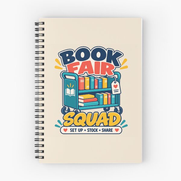 Item preview, Book Fair Squad Shirt – School Volunteer & Librarian Team Design designed and sold by astersgraphics.