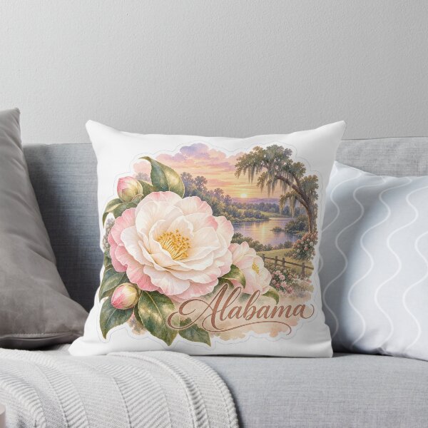 Item preview, Alabama Camellia Sunset designed and sold by Whimspired By Paxx.