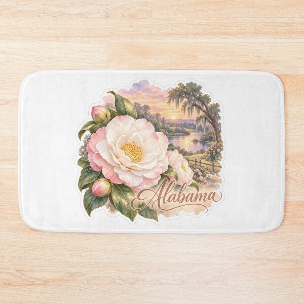 Artikelvorschau, Alabama Camellia Sunset entworfen und verkauft von Whimspired By Paxx.