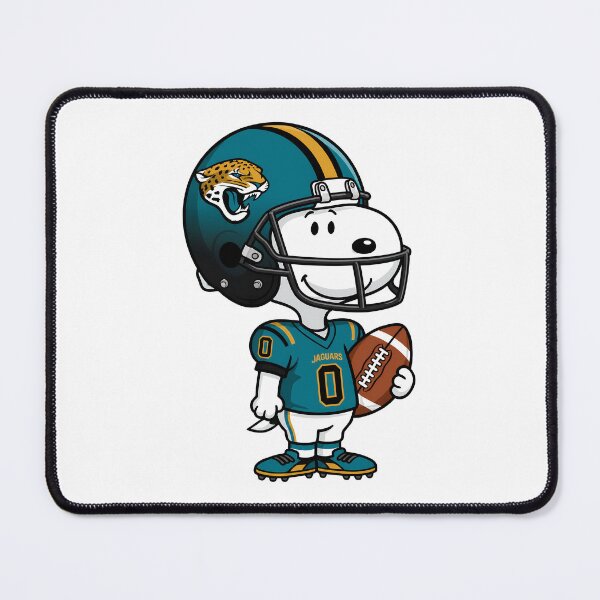 Item preview, Snoopy Jacksonville Jaguars Football Retro F048 designed and sold by GLUVY-THEME.