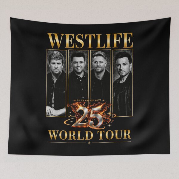 Item preview, Classic Boy Band Music, Westlife 2026, 25th Anniversary designed and sold by R57Palmer.