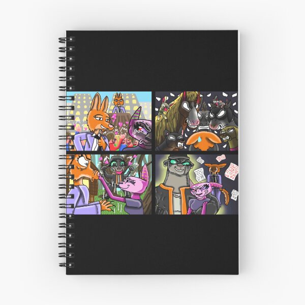 Item preview, Animal Kingdom: Drama and Comedy in Four Panels designed and sold by Catsi-Nook-Art.